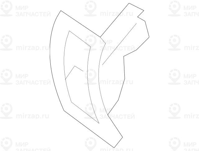 Запчасть Mercedes-Benz A16692133868Q97