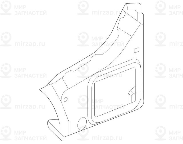 Запчасть Mercedes-Benz A1676309703