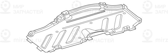 Запчасть Mercedes-Benz A1676808403