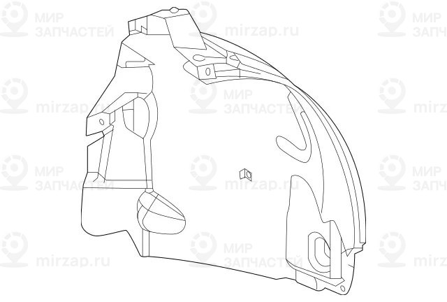 Запчасть Mercedes-Benz A1676917900
