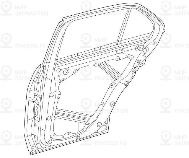 Запчасть Mercedes-Benz A1677303701