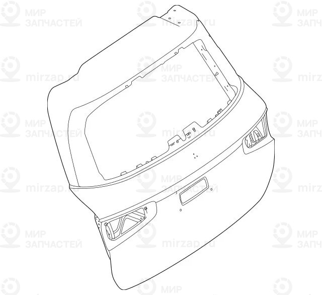 Запчасть Mercedes-Benz A1677403800