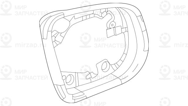 Запчасть Mercedes-Benz A1678110500