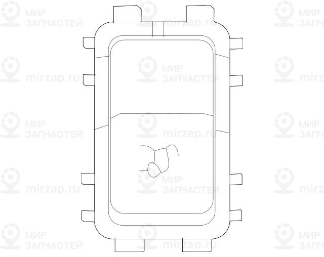 Запчасть Mercedes-Benz A16782057029051