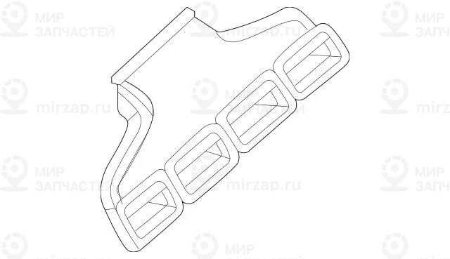 Запчасть Mercedes-Benz A1678301800
