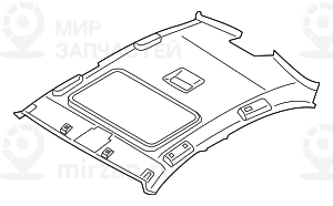 Dachhimmel Schiebehebedach
 BMW 51448079199