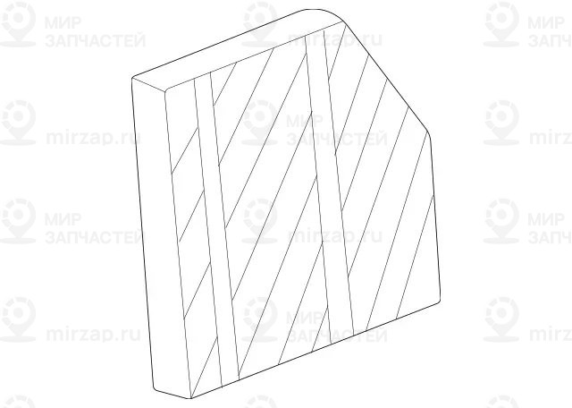 Запчасть Mercedes-Benz A1678350400