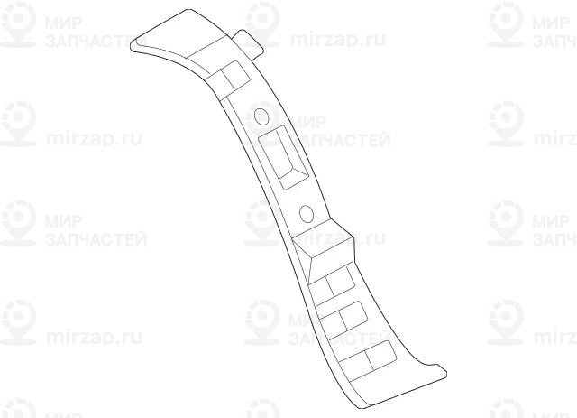 Запчасть Mercedes-Benz A1678850107