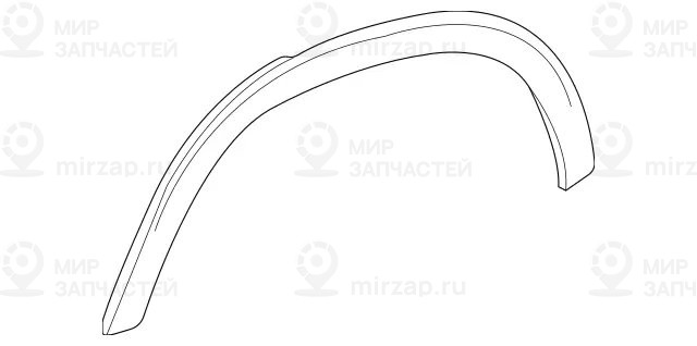 Запчасть Mercedes-Benz A1678850400