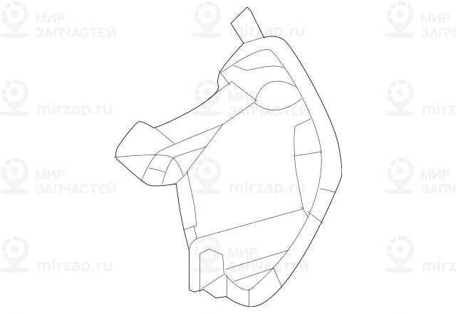 Запчасть Mercedes-Benz A1678854103