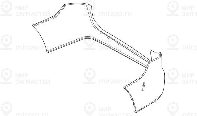 Запчасть Mercedes-Benz A1678857206