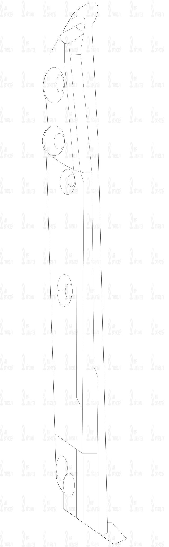 Запчасть Mercedes-Benz A1678890100