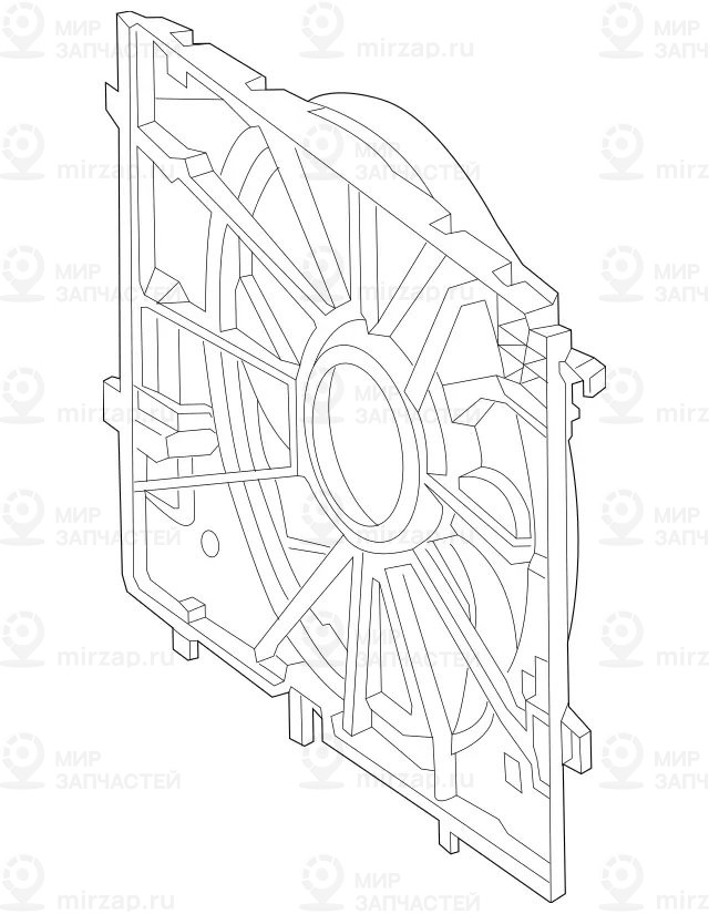 Запчасть Mercedes-Benz A1679061704