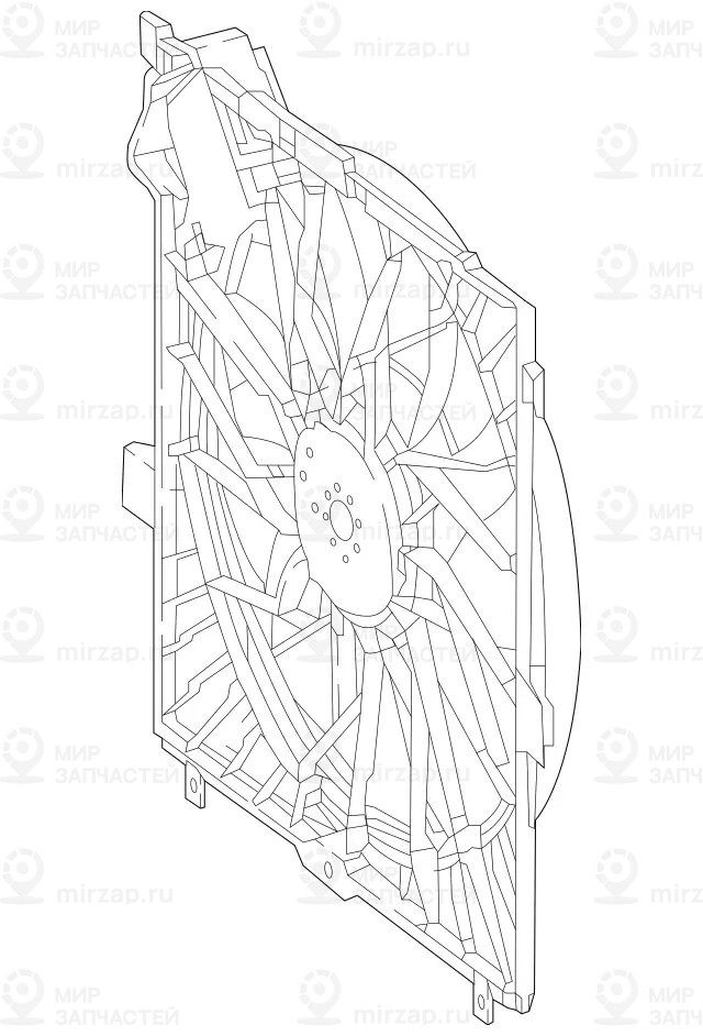 Запчасть Mercedes-Benz A1679061904