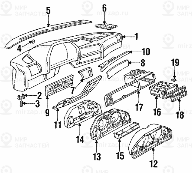 Нижняя часть
 BMW 51451928649