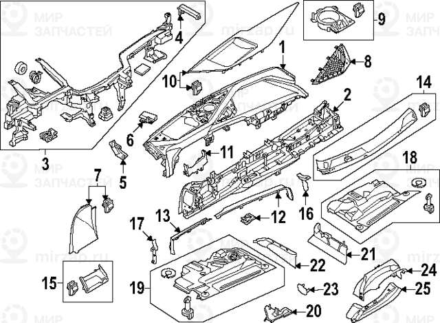 Запчасть BMW 51457885265