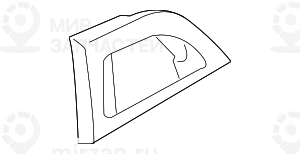 Декор.накладка алюм.hexagon синяя, вод
 BMW 51458064257