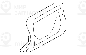 Кожух рулевой колонки
 BMW 51459111090