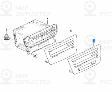 Накладка
 BMW 51459120979