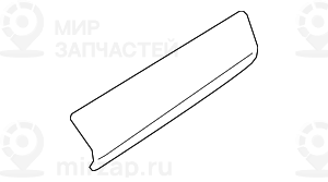 Крышка вещевого ящика Нж PIANOLACK
 BMW 51459207175