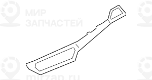 Защ.накл.пан.пр.alu Mesheffect Пер.пасс.
 BMW 51459624734