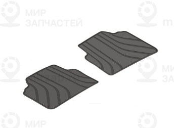 Комплект ножных ковриков, резина, зд ! заменен на 51472336599
 BMW 51470427558
