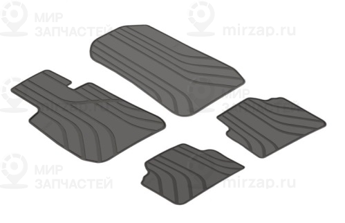 Ножные коврики всепогодные пд
 BMW 51472311024