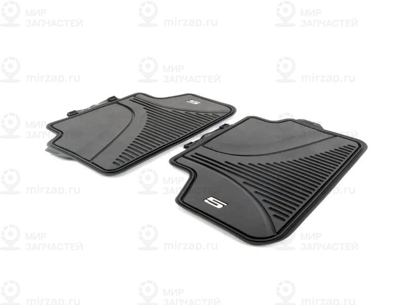 Коврики резиновые задние черные 5`g30
 BMW 51472414219