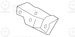 Крепление разделительной сетки Л Пд
 BMW 51472990739