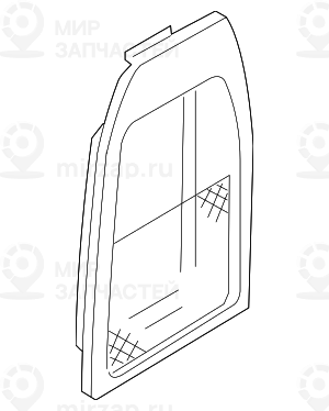 Крышка багажного отделения Л SANDBEIGE
 BMW 51473422821