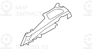 Пояс багажного отделения Л Зд SCHWARZ
 BMW 51476966621