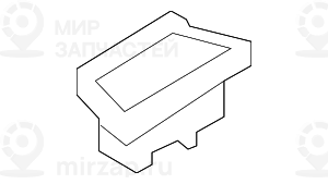 Отделение для мелких вещей П SCHWARZ
 BMW 51476981048