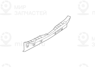 Накладка борта погрузочного пола
 BMW 51477227535