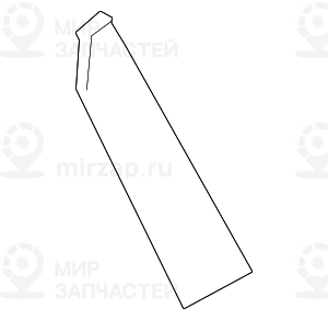 Накладка подставки для левой ноги SCHWARZ
 BMW 51477230922