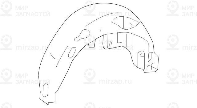 Запчасть Mercedes-Benz A2036981730
