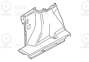 Обшивка багажного отделения л
 BMW 51477273737