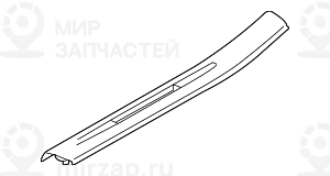 Защитная планка порога п пд
 BMW 51477329464