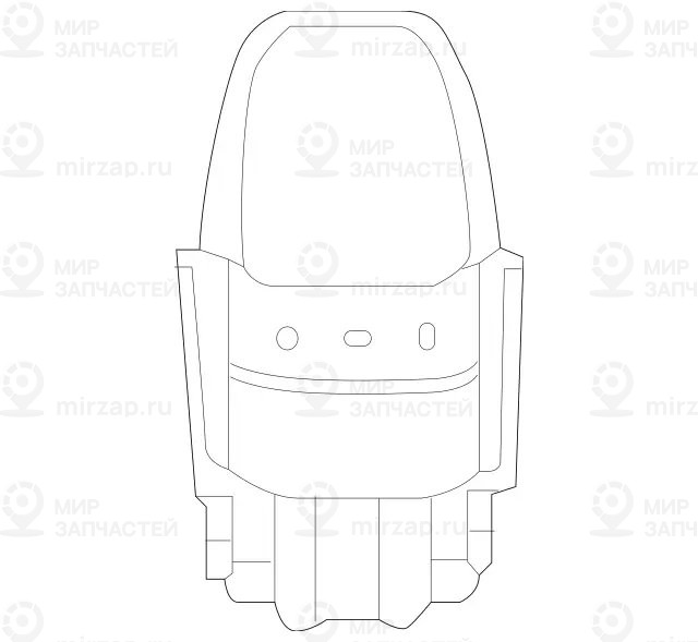 Запчасть Mercedes-Benz A2045450426