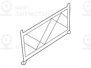 Ремкомплект сетки багажного отделения п
BMW 51477353671