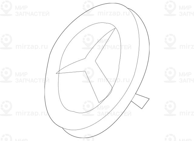Запчасть Mercedes-Benz A2048170316