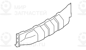 Verkleidung Gep?ckraum Hi
 BMW 51477423240