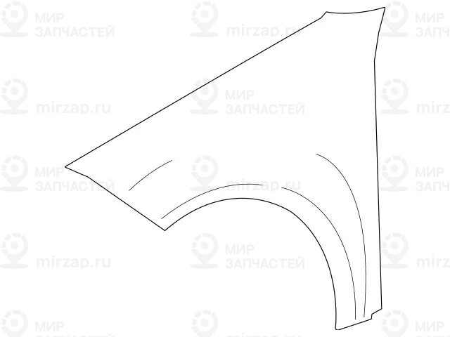 Запчасть Mercedes-Benz A2048801018