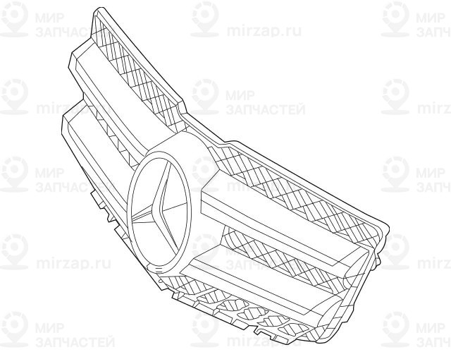 Запчасть Mercedes-Benz A2048855123