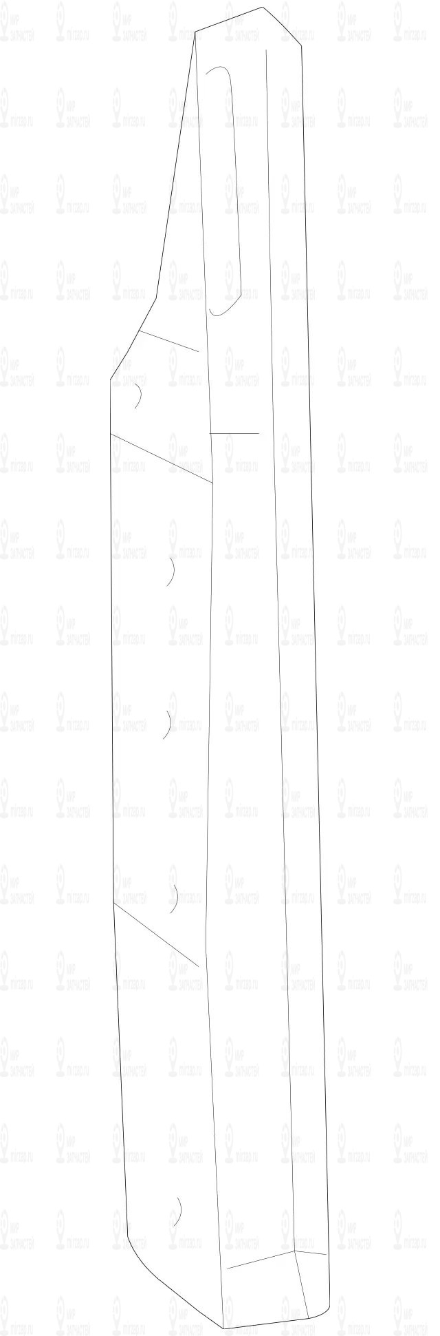 Запчасть Mercedes-Benz A2048890125
