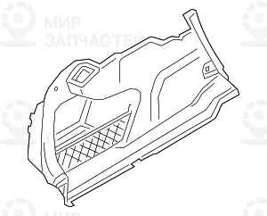 Verkleidung Gep?ckraum Li
 BMW 51477438301
