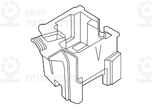 Отдел. Д. Мелк. Вещей Обшивка Багажн. От
 BMW 51477470965