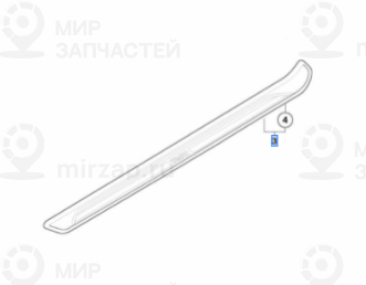 Накладка порога в M-стиле П Пд
 BMW 51478045292