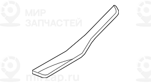 Накладка порога в m-стиле л зд
 BMW 51478054233