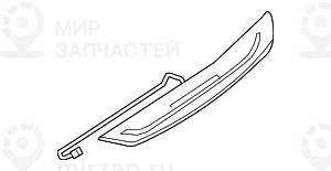 Blende Einstieg Beleuchtet Hinten Rechts
 BMW 51478064906