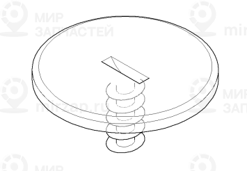 Крепление липучка с резьбой D 62MM
 BMW 51479171368